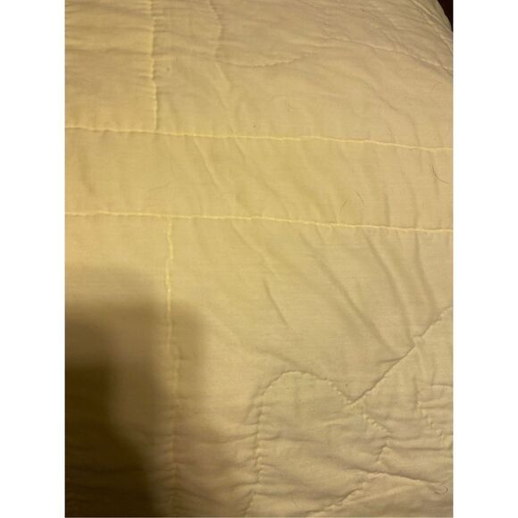 Prairie‎ girl yellow quilt blanket 60x40”